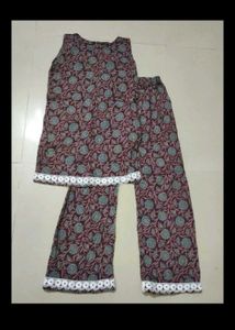 Printed Kurta Set with Pants