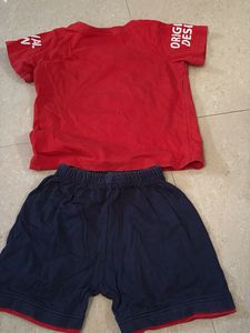 Boys NY Brooklyn Rock Star T-Shirt &amp; Shorts Set