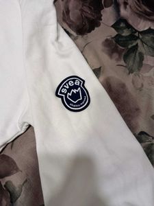 White SVEA San diego JR hoodie