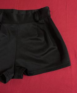 Ewa Young Black Classic Shorts