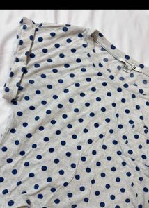 Polka Dot Crop Top