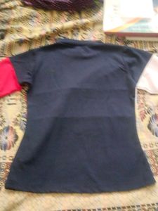 New Color Block Long Sleeve Top