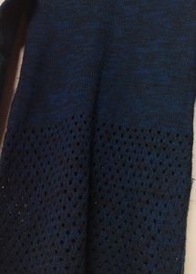 High Neck Long Woolen Sweater