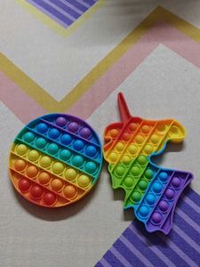 Rainbow Pop-It Fidget Toys
