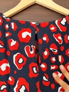 M&amp;S Chic Leopard Print Mini Dress
