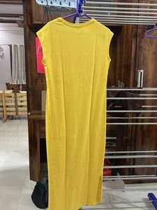 Bright Yellow Maxi Dress