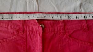 GINI &amp; JONY - Magenta Pink Capris for girls 11-12