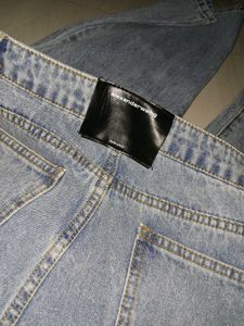 Wide Leg Denim Jeans
