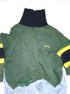 Vintage 'MOON' Turtleneck Sweatshirt
