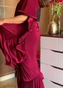 Elegant Maroon Ready-to-Wear Saree