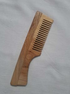 Natural Wooden Comb Set of 3