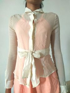 Designer Tailored Formal Shirt With Bowtie