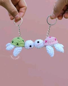 Crocheted Turtle Plush Toys