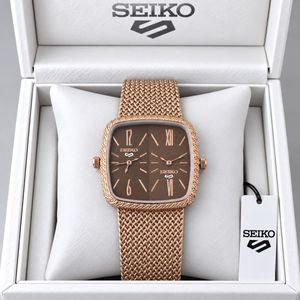 Seiko Square Green Dial Watch