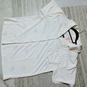 Korean Cute Butterfly Pajama Top