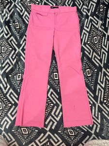 Pink Flare Pants