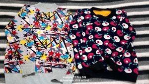 Cute Kids' Sweatshirts - Set of 2