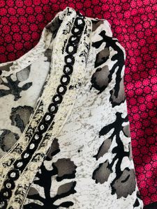 Elegant Printed Cotton Kurta