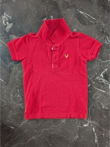 Allen Solly Red Polo T-Shirt (3-4 Years)