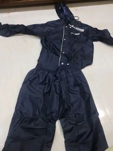 Rain Master Coat Suit - Navy Blu