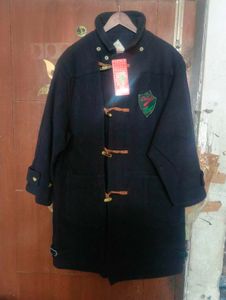 Navy Blue Duffle Coat (Size-XL)