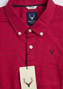 Allen Solly Junior Boys Red Polka Dot