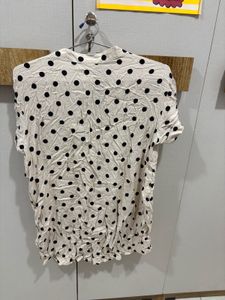 H&amp;M Polka Dot Top
