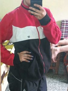 Colorblock Zip-Up Jacket