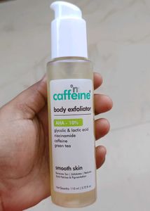 mCaffeine Body Exfoliator AHA 10% - Smooth Skin