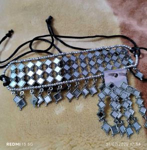 Mirrorwork Choker