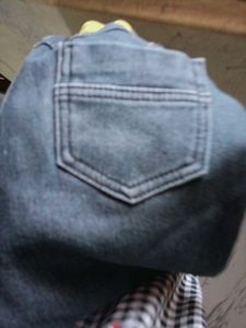 Classic Dark Wash Denim Jeans for 9/10 years