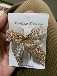 Elegant Bow Hair Clip