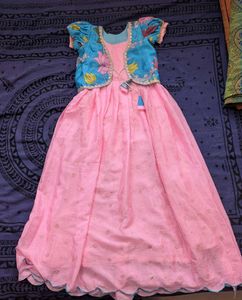 Elegant Pink Lehenga Choli Set