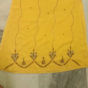 Long Zari Suit