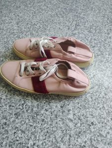 Authentic Charles @ Keith Pink Sneakers