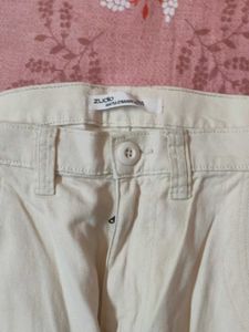 cargo white pant