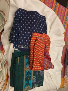 full size 3 set cotton dupatta