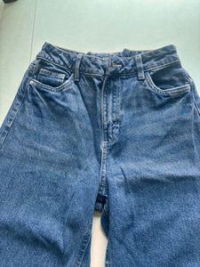 straight Leg Denim Jeans