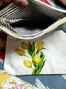 Floral Pouches (Set of 2)