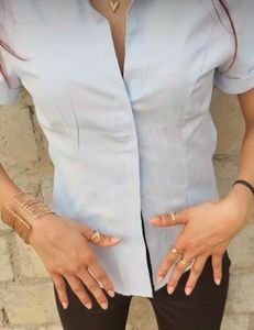 Women Lightblue Shirt