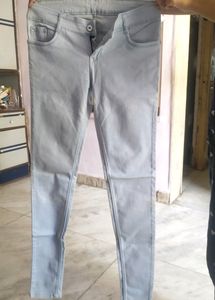 SKY BLUE DENIM SKINFIT JEANS