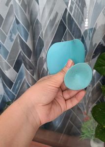 New Teal Soap Holder with Suction Cup pack of 2