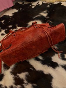 Rare Balenciaga Red city bag Handbag