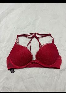 Lace Trim Push-Up Bra