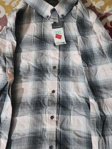 Men's Plaid Button-Down Shirt