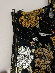 forever Floral Print Cropped Tank Top