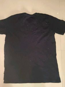 Retro Graphic Tee with Collage Design