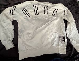 Men's White Jordan Sweatshirt