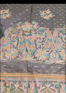 Complete Suit With Colours Ful Dupatta