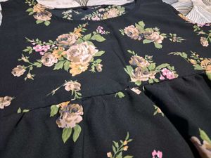 Chic Floral Tiered top